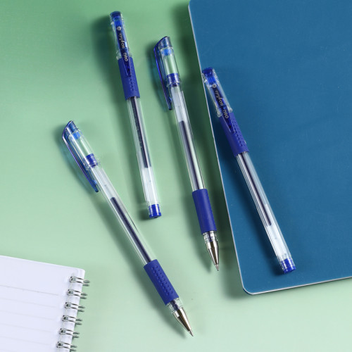 Ручка гелевая DELI "6600" 0,5 мм, синяя