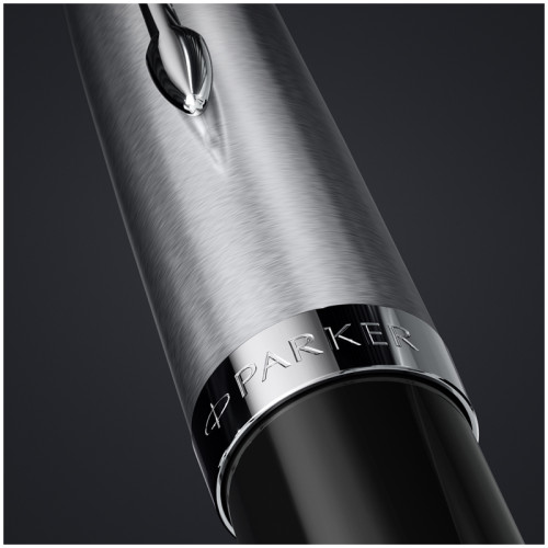 Ручка перьевая Parker "51 Black CT", 0,8 мм, черная