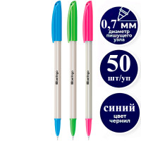 Ручка шариковая BERLINGO "Perlamutik" 0,7 мм, синяя, ассорти