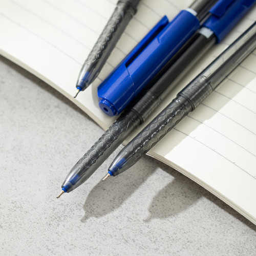 Ручка шариковая DELI "Arrow Q00830", 0,5 мм, синяя