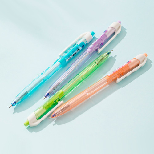 Ручка шариковая DELI "Bali Q02836" автоматическая, 0,7 мм, синяя