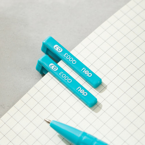 Ручка шариковая DELI "Daily Q00330" автоматическая, 0,7 мм, синяя