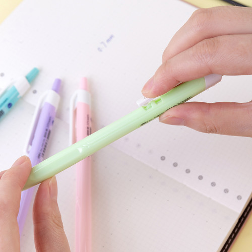 Ручка шариковая DELI "Xtream Q03336" автоматическая, 0,7 мм, синяя