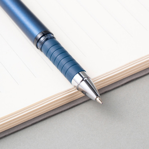 Ручка шариковая DELI "Xtream Q126", 0.7 мм, синяя, грип