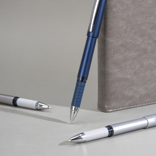 Ручка шариковая DELI "Xtream Q126", 0.7 мм, синяя, грип