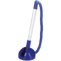 Ручка шариковая OfficeSpace "Reseption", на подставке, синий корпус, синие чернила