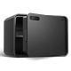 Сейф DELI "AE334" сканер ладони + ключ, 250х350х250 мм, 6 кг, черный