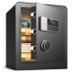 Сейф DELI "ET551" электронный замок + ключ, 380х320х450 мм, 17,5 кг, черный