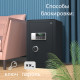 Сейф DELI "ET552" электронный замок + ключ, 380х360х600 мм, 22,3 кг, черный