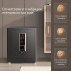 Сейф DELI "ET595" биометрический + электронный замок+ключ, 380х320х450 мм, 18,3 кг, черный