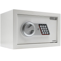 Сейф KUVERT "20ELB" электронный замок + ключ, 310х200х200 мм, 4 кг, белый