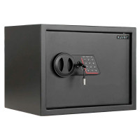 Сейф KUVERT "30ELB" электронный замок + ключ, 300x380x300 мм, 11.5 кг, черный