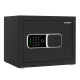 Сейф KUVERT "30FDH" биометрический + электронный замок+ключ, 380х300х300 мм, 10.6 кг, черный