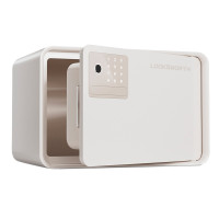 Сейф LockSworth биометрический + электронный замок + ключ, 200х310х200 мм, 4 кг, белый
