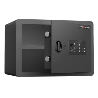 Сейф LockSworth биометрический + электронный замок + ключ, 250х360х250 мм, 7,6 кг, черный