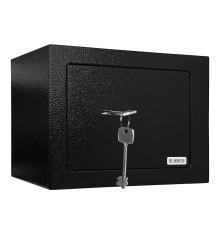 Сейф мебельный KUVERT "17MBK" ключевой замок, 230х170х170 мм, 2.5 кг, черный