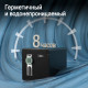 Сейф огнестойкий DELI "ET661" электронный замок + ключ, 458х450х460 мм, 42 кг, черный