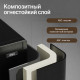 Сейф огнестойкий DELI "ET661" электронный замок + ключ, 458х450х460 мм, 42 кг, черный