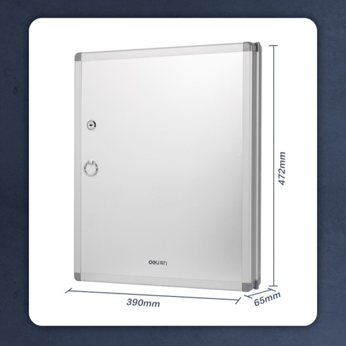 Шкафчик DELI на 72 ключа, 472x390x65 мм, серебристый