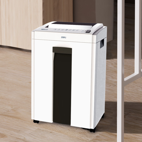 Шредер Deli, 4 уровень секретности (4х25мм),  8 листов, 16 литров