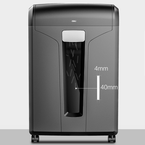 Шредер Deli, 4 уровень секретности (4х40мм), 16 листов, 31  литр