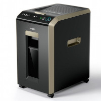 Шредер Deli, 4 уровень секретности (4x12мм), 150 листов, 32 литра, автоматический режим