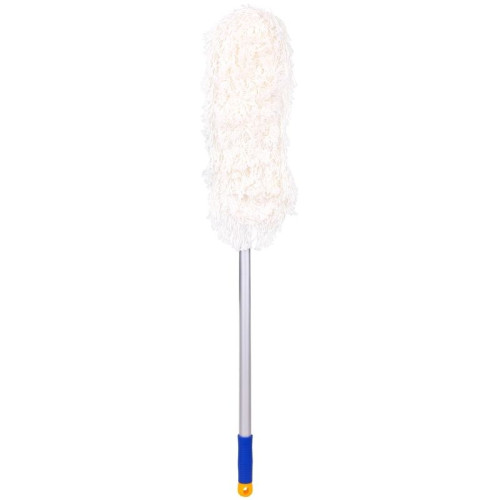 Швабра-рамка OfficeClean Professional, телескоп.ручка макс. 130 см, насадка ворс, хлопок, 40х11 см