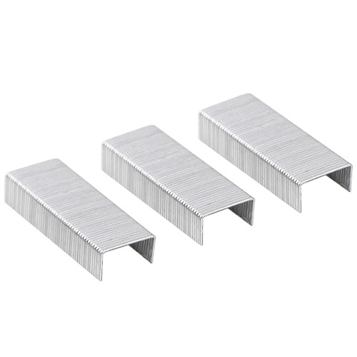 Скобы DELI для степлера №10 (15 листов), 1000 шт/кор серебро