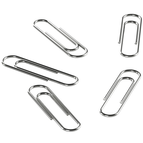 Скрепки BERLINGO 32 мм, никелированные, 100 шт/упак