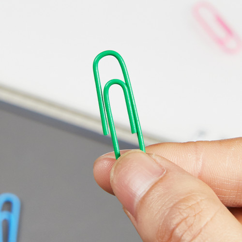 Скрепки DELI "i Select" 28 мм, цветные, 100 шт/упак