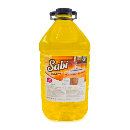 Средство для мытья полов, универсальное Sabi, концентрат, канистра, 5 литров