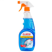 Средство для мытья стекол и зеркал Laima Professional, распылитель, 500 мл