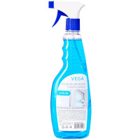 Средство для мытья стекол и зеркал Vega "Сияние", с распылителем, 500 мл