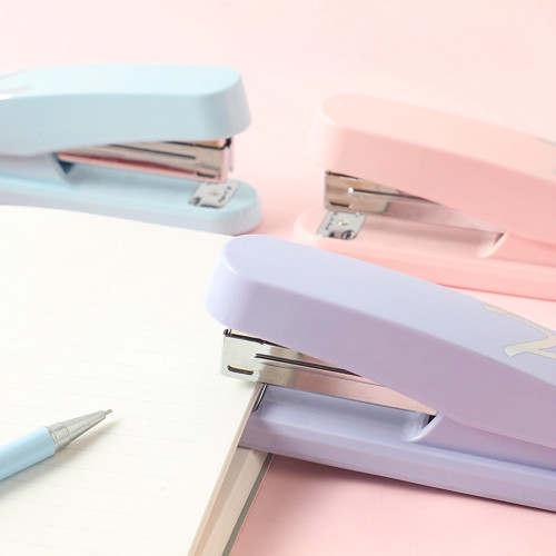 Степлер DELI "Macaron" до 25 листов, ассорти