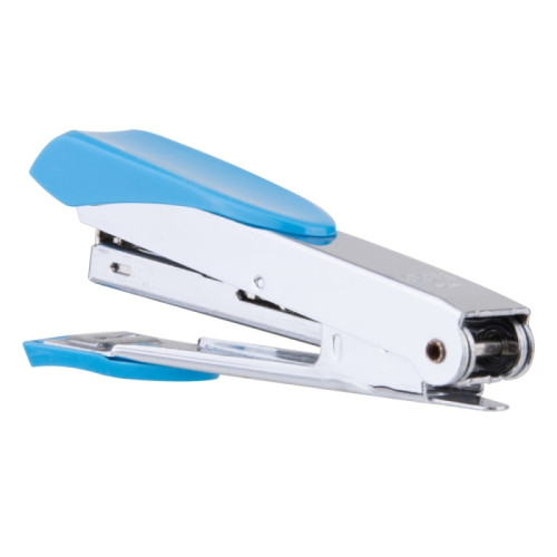 Степлер металлический №10 DELI до 15 листов, ассорти 