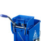 Тележка OfficeClean Professional уборочная-ведро , 2 секции, с отжимом, 20 л., синяя