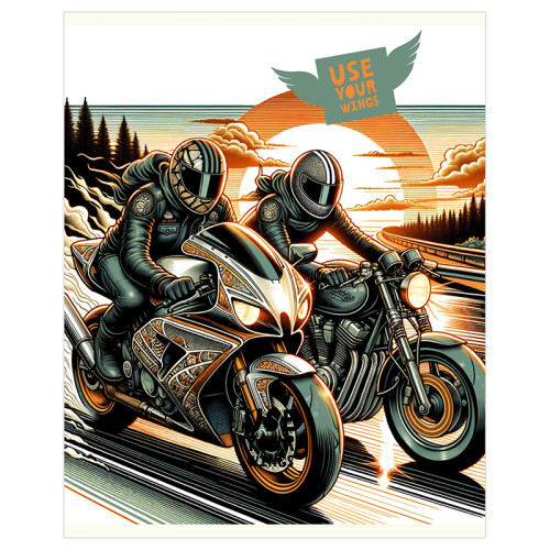 Тетрадь общая BG "Свои крылья", А5, 48 листов в клетку, на скрепке