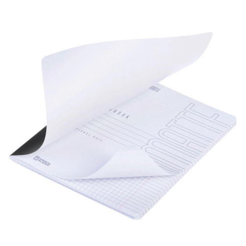 Тетрадь общая Hatber " Черный бархат", А5, 48 листов в клетку, soft-touch, ламинация, на скрепке