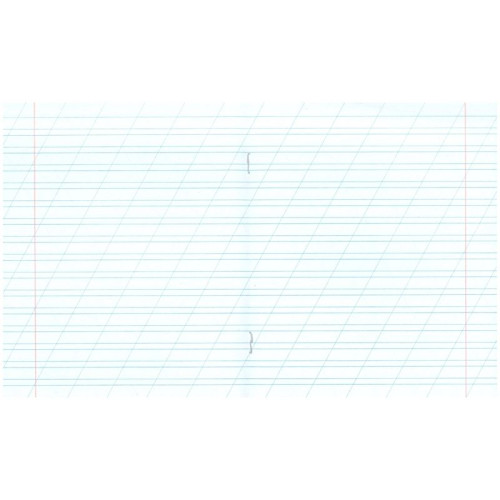 Тетрадь школьная, Бумажная фабрика, А5, 12 л, косая линия