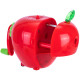 Точилка DELI "Blooming" Apple механическая, 1 отверстие, с контейнером, ассорти 