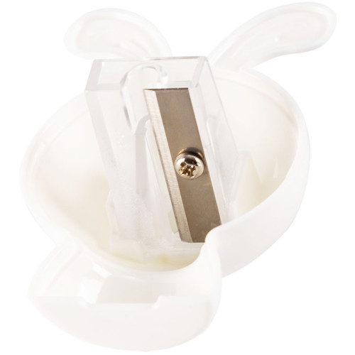 Точилка DELI "Magic Zoo" животные, пластиковая, 1 отверстие, с контейнером, ассорти