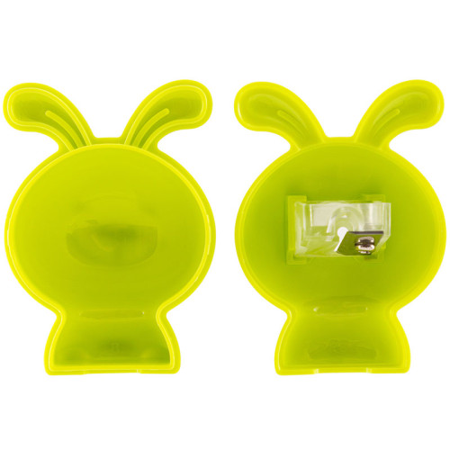 Точилка DELI "Magic Zoo" животные, пластиковая, 1 отверстие, с контейнером, ассорти