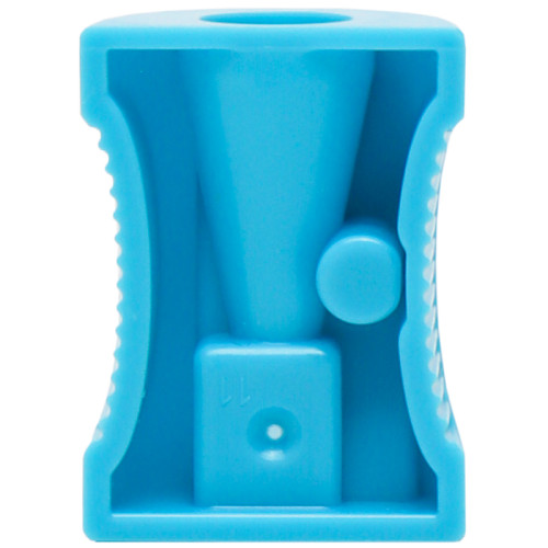 Точилка DELI "Neon" 0531, пластиковая, 1 отверстие, ассорти