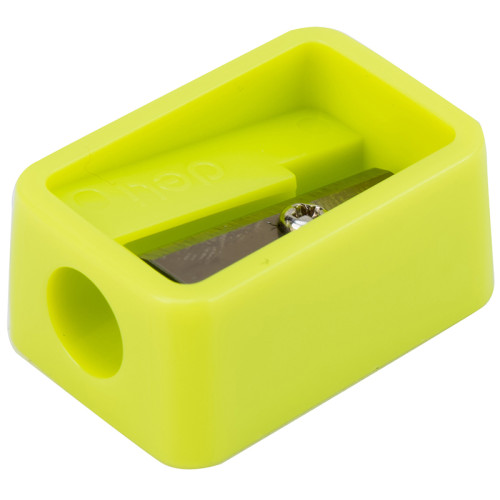 Точилка DELI "Neon", пластиковая, 1 лезвие, ассорти