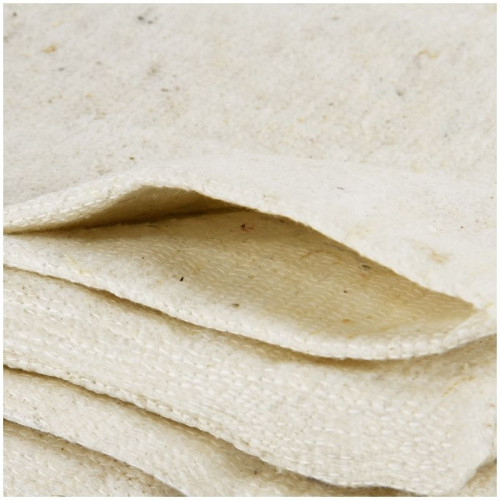 Тряпка для мытья пола техническая Vega, 80х100 см, хлопок, белая