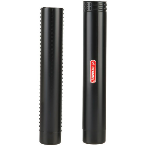 Тубус СТАММ телескопичский, А2,  D64мм L410-700мм, черный