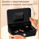 Ящик для денег DELI, 85х250х180 мм, 1,2 кг, сталь, черный
