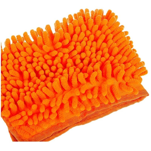 Запаска для швабры OfficeClean Professional двусторонняя, 40х10см, микрофибра, ворс 2см, оранжевая