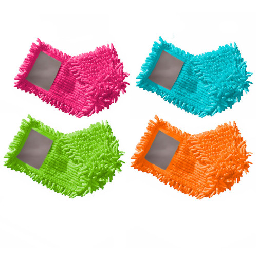 Запаска для швабры York "Salsa", 39х9 см, микрофибра, ворс 2 см, карманы