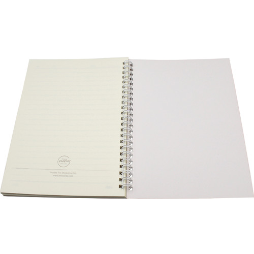 Записная книжка DELI "Larva Patterns" на спирали, А5, 60 листов в линейку